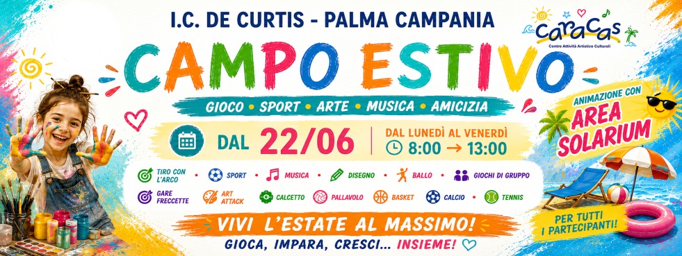 Avvio moduli al Piano Scuola Estate – Anno 2026 dal giorno 22/06/2026